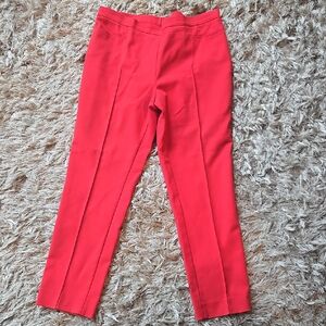 AKRIS PUNTO Red Trousers